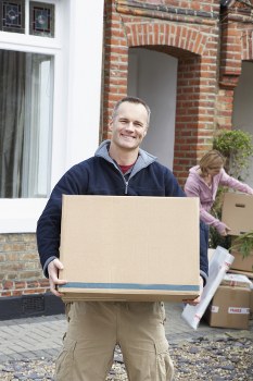 Professional office relocation team planning a business move