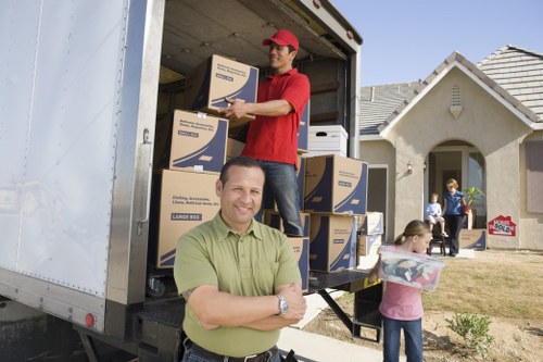 Planning home moves in S with organized boxes and checklist