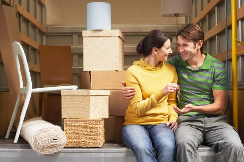 Small business delivery using a man with van in S service