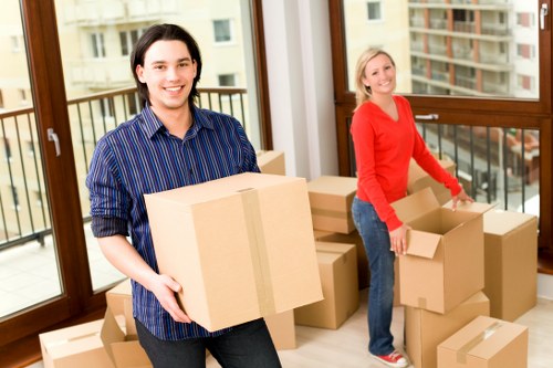 IT systems and computers prepared for an office relocation